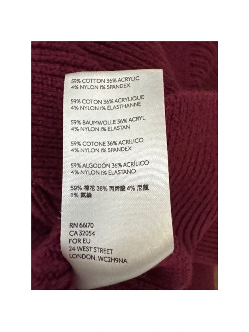 Free People Easy Street Tunic Sweater Burgundy